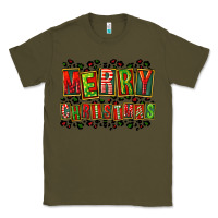 Army Green merry christmas Classic Tee - FaDigitalArtStudio