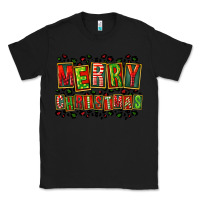 Black merry christmas Classic Tee - FaDigitalArtStudio