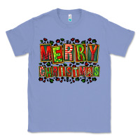 Colony Blue merry christmas Classic Tee - FaDigitalArtStudio