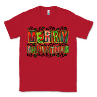 Red merry christmas Classic Tee - FaDigitalArtStudio