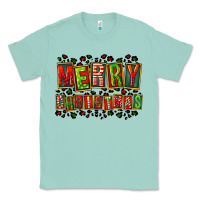 Seafoam merry christmas Classic Tee - FaDigitalArtStudio