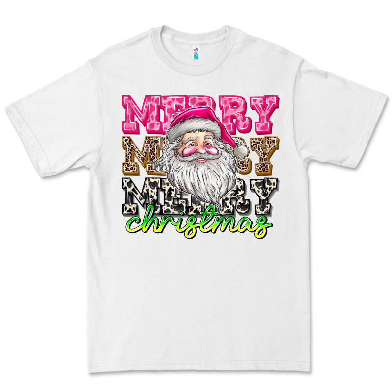 Merry Merry Merry Christmas Premium Tee by CowhideDigitalArt | Teevron