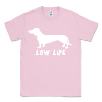 Bubblegum Pink Doxie Low Life Classic Tee - artisFamous