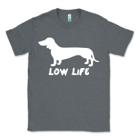 Charcoal Heather Doxie Low Life Classic Tee - artisFamous