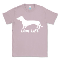 Lilac Doxie Low Life Classic Tee - artisFamous