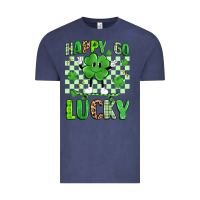 Happy Go Lucky Vintage Tee | Teevron