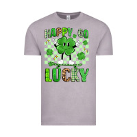 Vintage Zinc happy go lucky Vintage Tee - Artiststas