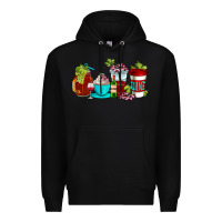 Black wine coffee cups Premium Hoodie - AdoDesignShop