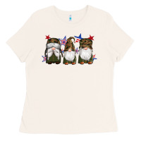 Bone military gnomes star Ladies Tee - Artiststas