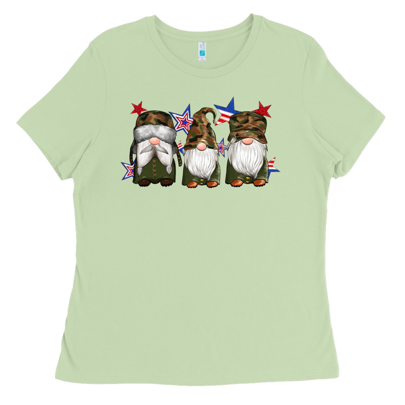 Military Gnomes Star Ladies Tee by Artiststas | Teevron