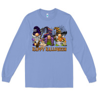 Colony Blue happy halloween  gnomies Long Sleeve Tee - BarkalooDesign