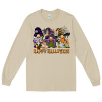 Mushroom happy halloween  gnomies Long Sleeve Tee - BarkalooDesign