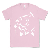 Bubblegum Pink carp fishing Classic Tee - artisFamous