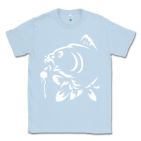 Dusty Blue carp fishing Classic Tee - artisFamous