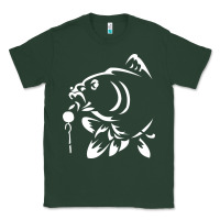 Sports Green carp fishing Classic Tee - artisFamous