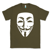 Army Green anonymous misteryous Classic Tee - artisFamous
