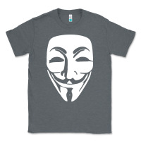 Charcoal Heather anonymous misteryous Classic Tee - artisFamous