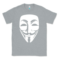 Heather Grey anonymous misteryous Classic Tee - artisFamous