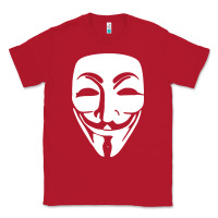 Red anonymous misteryous Classic Tee - artisFamous