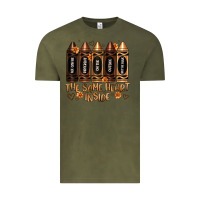 Vintage Olive the same heart inside artiststas Vintage Tee - Artiststas