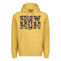 Antique Gold show mom horse Premium Hoodie - RanaPortraitStore