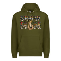 Army Green show mom horse Premium Hoodie - RanaPortraitStore