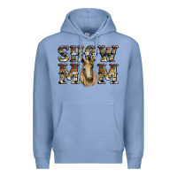 Colony Blue show mom horse Premium Hoodie - RanaPortraitStore