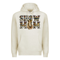 Oatmeal Heather show mom horse Premium Hoodie - RanaPortraitStore