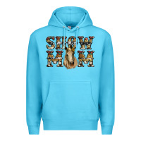 Ocean Blue show mom horse Premium Hoodie - RanaPortraitStore