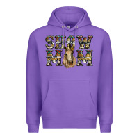 Purple show mom horse Premium Hoodie - RanaPortraitStore