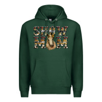 Sports Green show mom horse Premium Hoodie - RanaPortraitStore