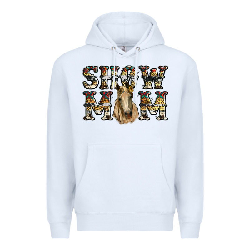 Show Mom Horse Premium Hoodie by RanaPortraitStore | Teevron