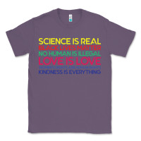 Lavender Anti Trump Science is Real Black Lives Matter T shirt Classic Tee - artisFamous