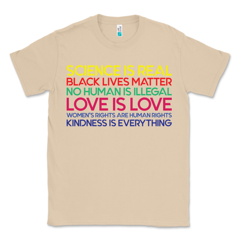 Anti Trump Science Is Real Black Lives Matter T Shirt Classic Tee by artisFamous | Teevron