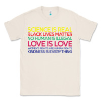 Natural Anti Trump Science is Real Black Lives Matter T shirt Classic Tee - artisFamous
