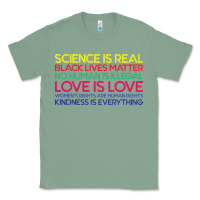 Sage Anti Trump Science is Real Black Lives Matter T shirt Classic Tee - artisFamous
