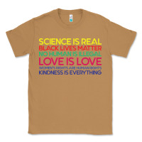 Toasted Coconut Anti Trump Science is Real Black Lives Matter T shirt Classic Tee - artisFamous