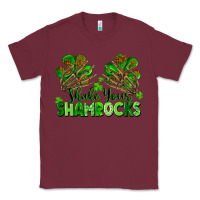 Burgundy Shake Your Shamrocks Classic Tee - FaDigitalArtStudio