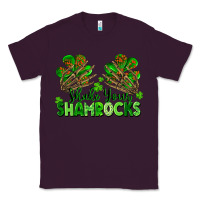 Plum Shake Your Shamrocks Classic Tee - FaDigitalArtStudio