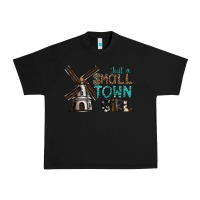 Black just a small town girl Urban Heavy Tee - SublimationCraftShop