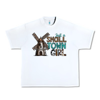 White just a small town girl Urban Heavy Tee - SublimationCraftShop
