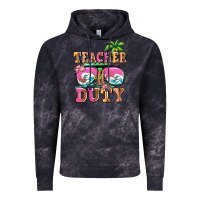 Cloud Black teacher off duty Vintage Hoodie - AdoDesignShop