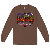 Chestnut halloween nurse life Long Sleeve Tee - BarkalooDesign
