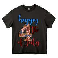 Asphalt happy 4th of july Heavy Core Tee - BundleAndBundleShop