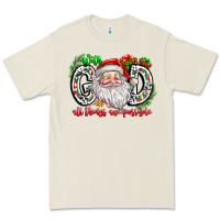 Bone with god all things are possible santa Premium Tee - CowhideDigitalArt