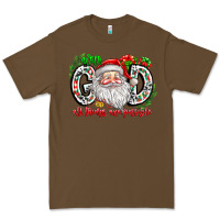 Cacao with god all things are possible santa Premium Tee - CowhideDigitalArt