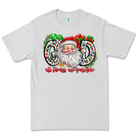 Dove Grey with god all things are possible santa Premium Tee - CowhideDigitalArt