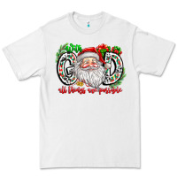 White with god all things are possible santa Premium Tee - CowhideDigitalArt