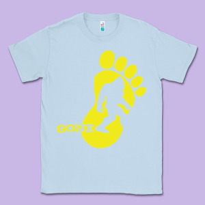 Bigfoot Classic Tee Designed By Artisfamous