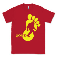Red bigfoot Classic Tee - artisFamous